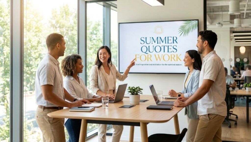 Summer Quotes for Work