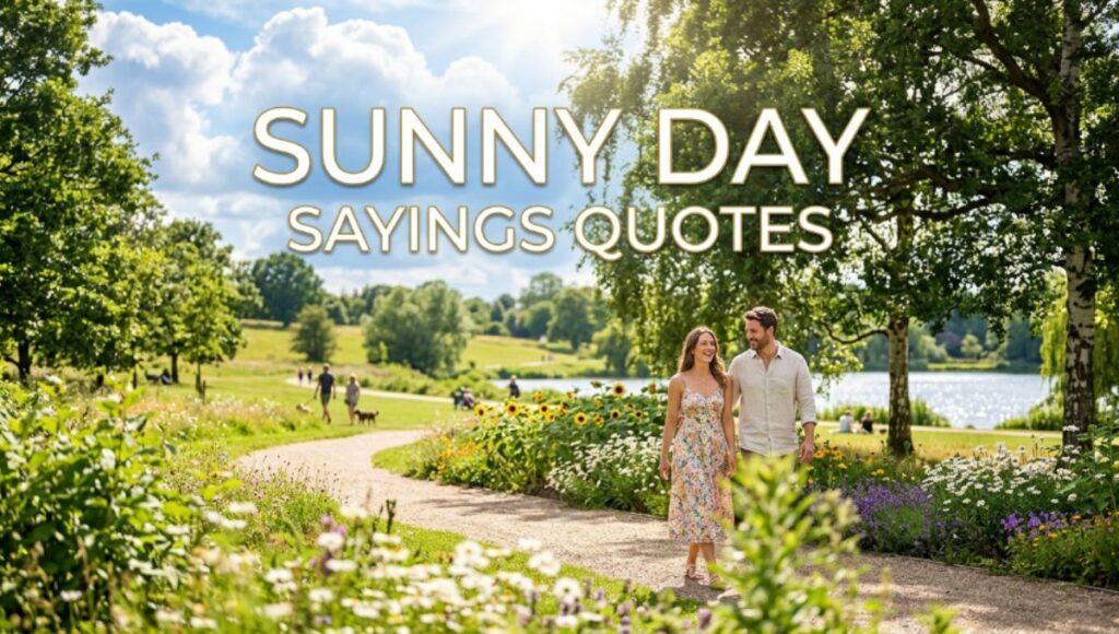 Sunny Day Quotes Short