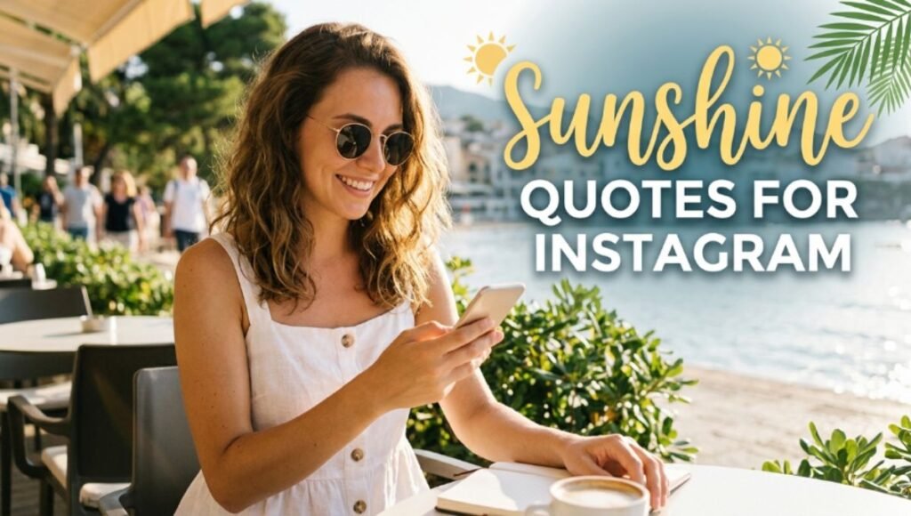 sunshine quotes for instagram