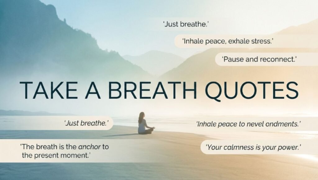 Take a Breath Quotes