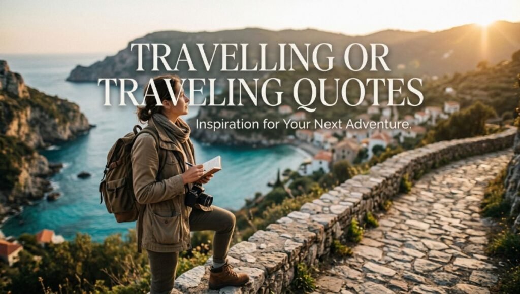 travelling or traveling quotes