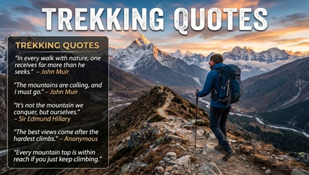Trekking Quotes