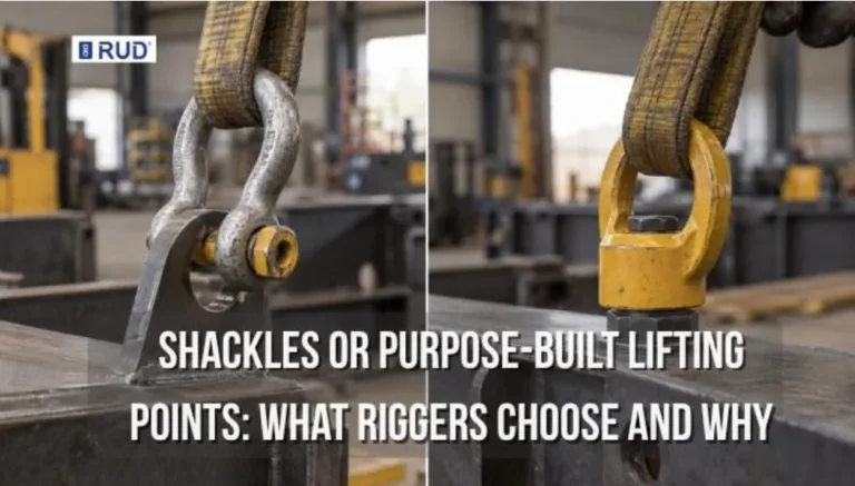 Shackles or Purpose-Built Lifting Points: What Riggers Choose and Why
