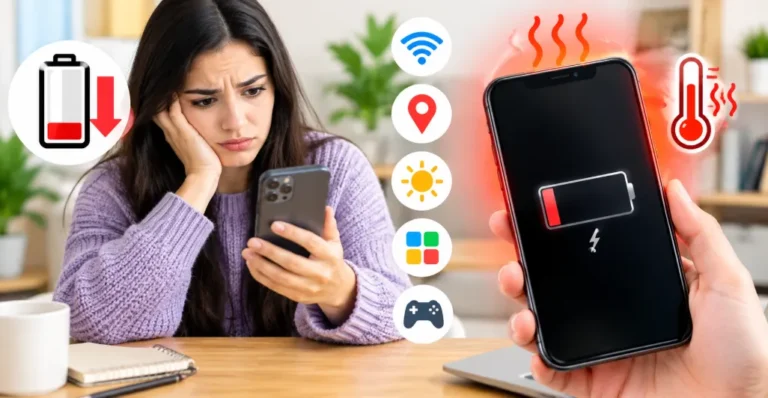 Why Is My Battery Draining So Fast? Causes and Phone Overheating Solutions